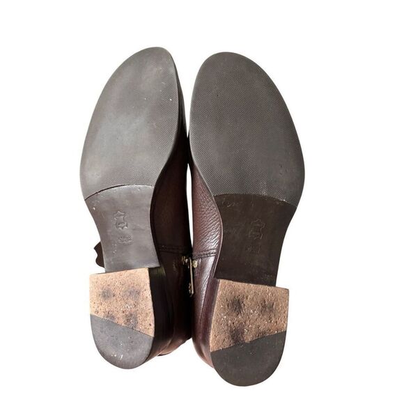 Tory Burch Elian Leather Tall Riding Boots size 9.5 Brown - Picture 6 of 16